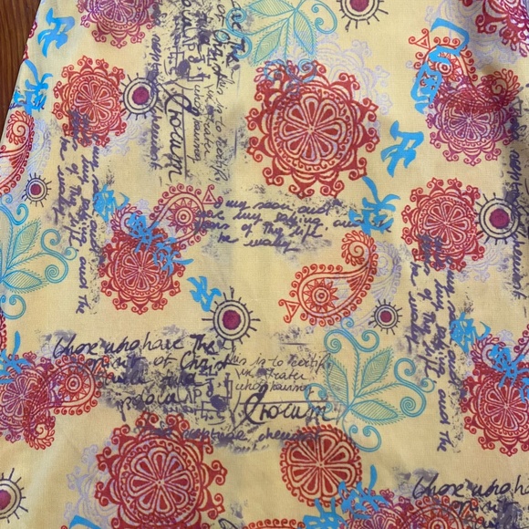 Vintage early 90s Mirrors spiritual spaghetti strap slip dress - Picture 3 of 4